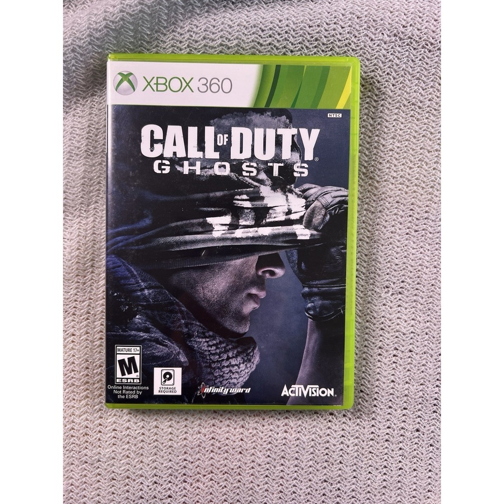 Activision‎ Call of Duty Ghosts Xbox 360 2-Disc Set Shooter FPS Video Game NTSC
